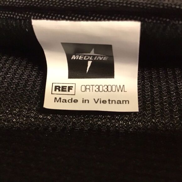 MedLine Semi-Rigid Post-Op Shoe WomenS Black Size WL ORT30300WL - Picture 10 of 10